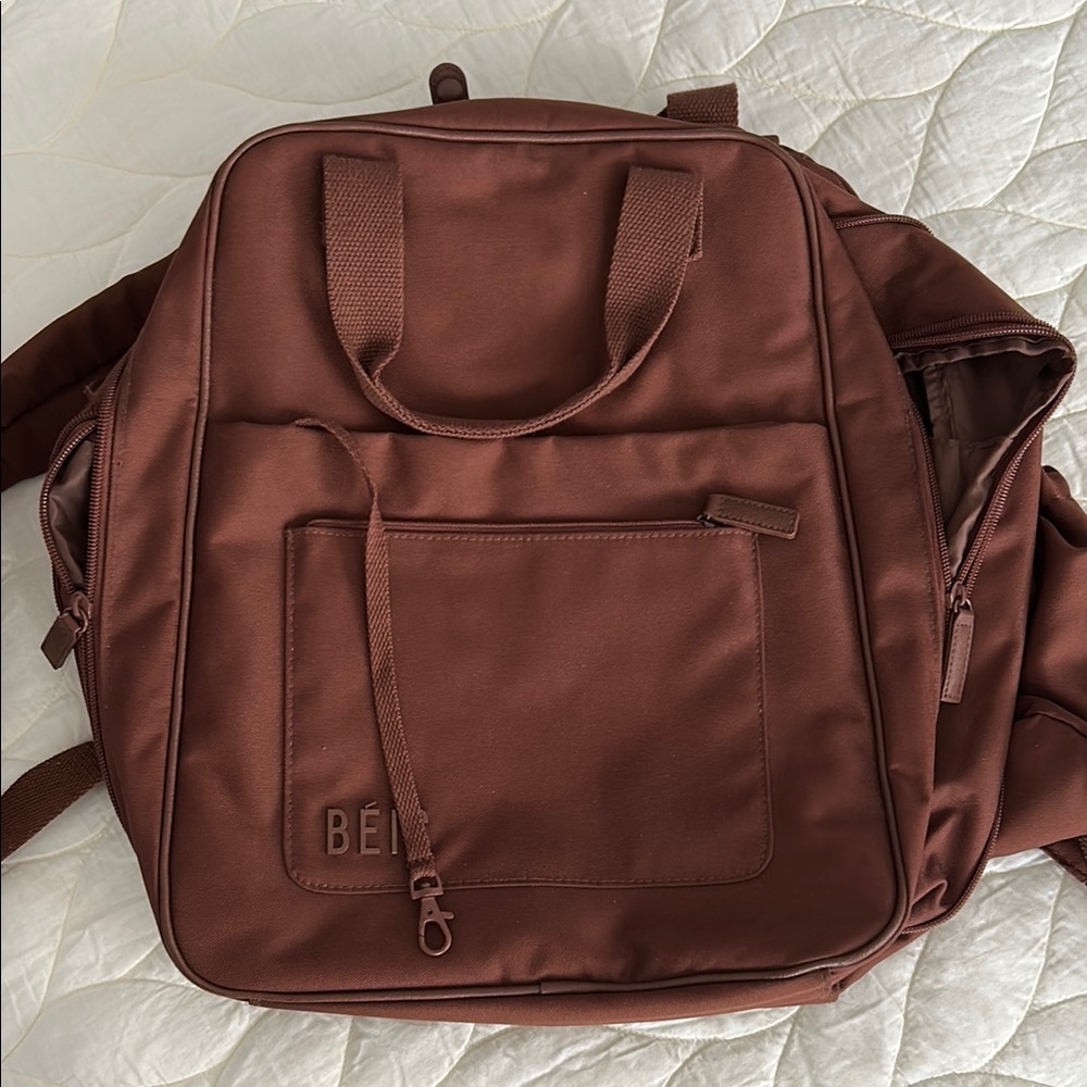Beis brown backpack